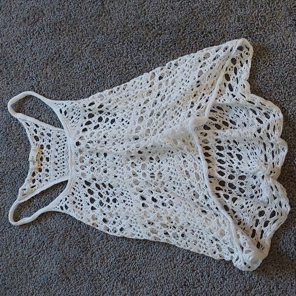 Hollister Crochet top
